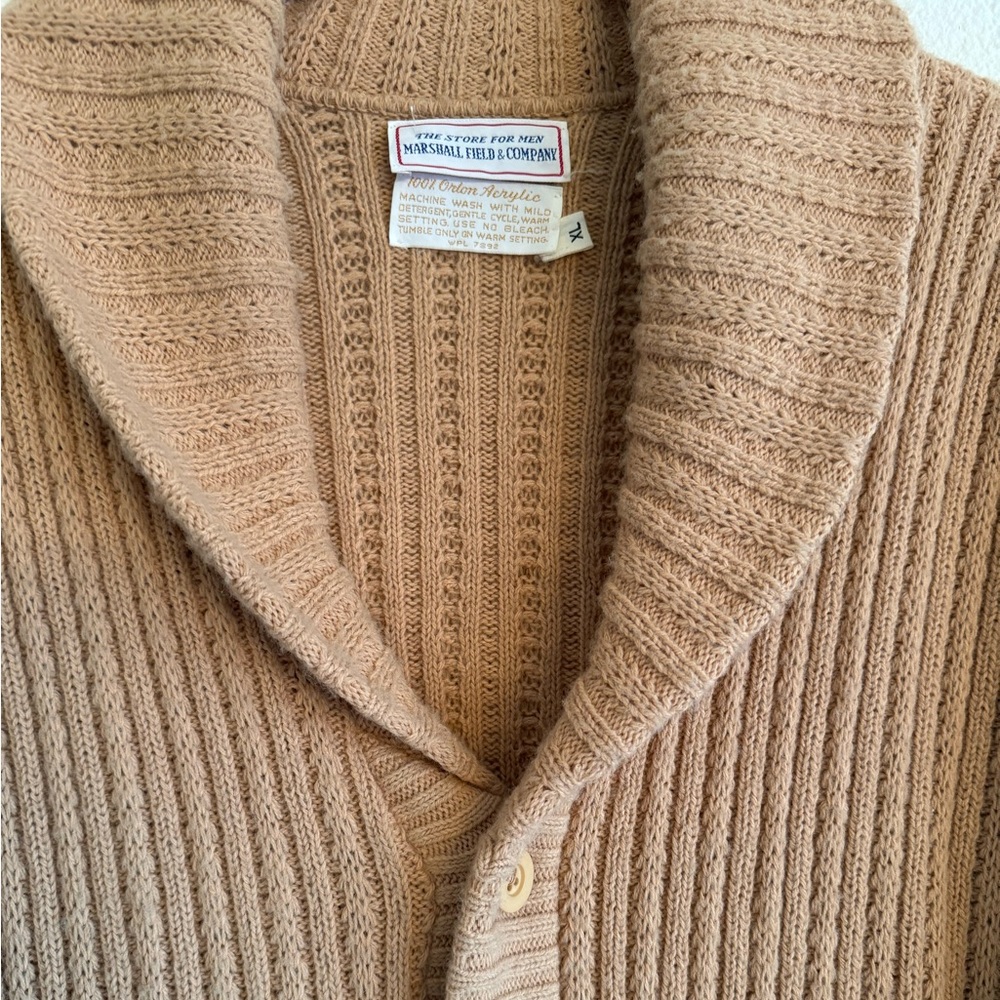 Marshall Field & Co Front Button Collar Cardigana… - image 3